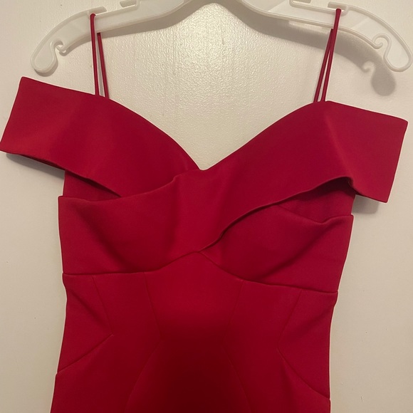 David’s Bridal Cocktail/Prom dress. Worn once. Size 1. Not altered. Zip back. - Picture 1 of 5